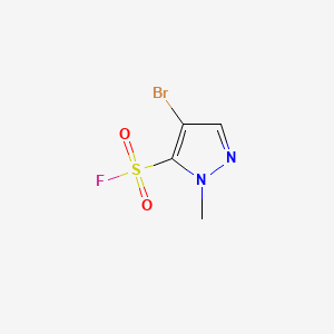 4-bromo-1-methyl-1H-pyrazole-5-sulfonylfluoride