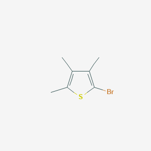 molecular formula C7H9BrS B13531977 2-Bromo-3,4,5-trimethylthiophene 