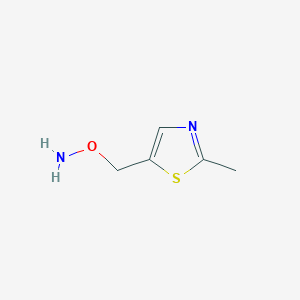 o-((2-Methylthiazol-5-yl)methyl)hydroxylamine