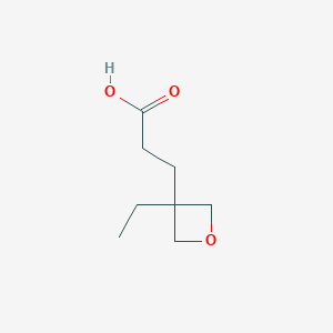 3-(3-Ethyloxetan-3-yl)propanoic acid