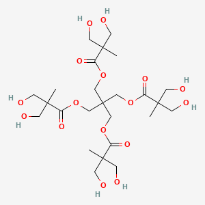 molecular formula C25H44O16 B13532199 3-{[3-Hydroxy-2-(hydroxymethyl)-2-methylpropanoyl]oxy}-2,2-bis({[3-hydroxy-2-(hydroxymethyl)-2-methylpropanoyl]oxy}methyl)propyl3-hydroxy-2-(hydroxymethyl)-2-methylpropanoate 