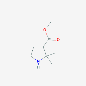 Methyl 2,2-dimethylpyrrolidine-3-carboxylate