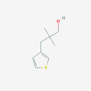 2,2-Dimethyl-3-(thiophen-3-yl)propan-1-ol