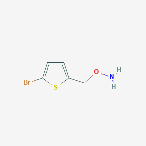 O-((5-Bromothiophen-2-yl)methyl)hydroxylamine