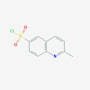 molecular formula C10H8ClNO2S B13532322 2-Methylquinoline-6-sulfonyl chloride 