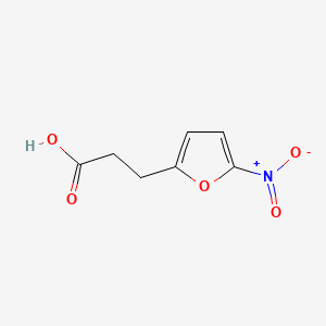 2-Furanpropanoic acid, 5-nitro-