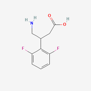 4-Amino-3-(2,6-difluorophenyl)butanoic acid