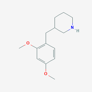 3-(2,4-Dimethoxybenzyl)piperidine