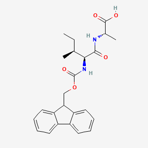 (((9H-Fluoren-9-yl)methoxy)carbonyl)-L-isoleucyl-L-alanine