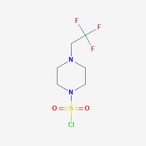 4-(2,2,2-Trifluoroethyl)piperazine-1-sulfonylchloride