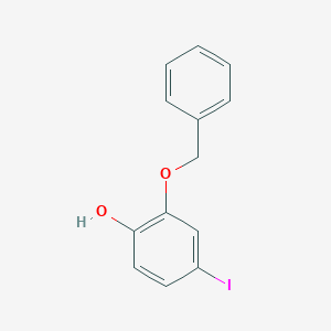 B135325 2-Benzyloxy-4-iodophenol CAS No. 289471-92-7