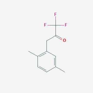 3-(2,5-Dimethylphenyl)-1,1,1-trifluoropropan-2-one