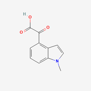 2-(1-methyl-1H-indol-4-yl)-2-oxoacetic acid