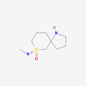 7-(Methylimino)-7l6-thia-1-azaspiro[4.5]decane 7-oxide