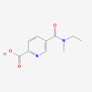 5-[Ethyl(methyl)carbamoyl]pyridine-2-carboxylic acid