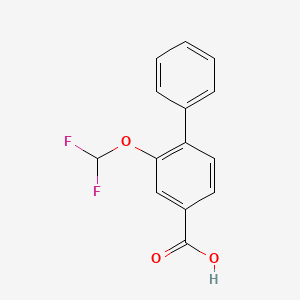 3-(Difluoromethoxy)-4-phenylbenzoic acid