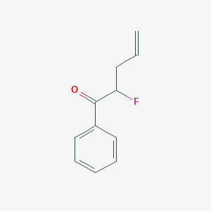 B135327 2-Fluoro-1-phenylpent-4-en-1-one CAS No. 157690-12-5
