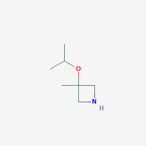 3-Methyl-3-(propan-2-yloxy)azetidine