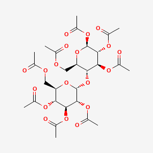molecular formula C28H38O19 B1353273 b-D-Maltose octaacetate CAS No. 22352-19-8