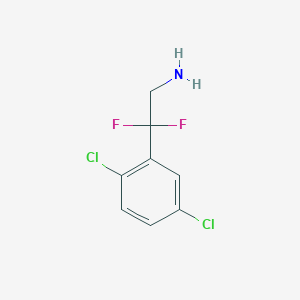 2-(2,5-Dichlorophenyl)-2,2-difluoroethan-1-amine