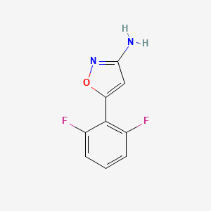 5-(2,6-Difluorophenyl)isoxazol-3-amine