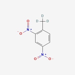 molecular formula C7H6N2O4 B1353283 Benzene, 1-(methyl-d3)-2,4-dinitro- CAS No. 70786-68-4