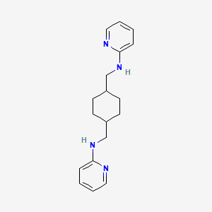 N-[(4-{[(pyridin-2-yl)amino]methyl}cyclohexyl)methyl]pyridin-2-amine