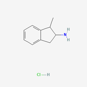 1-methyl-2,3-dihydro-1H-inden-2-amine;hydrochloride