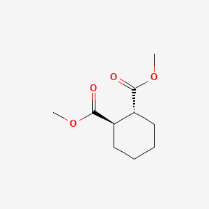 molecular formula C10H16O4 B1353290 (1R,2R)-Dimethyl cyclohexane-1,2-dicarboxylate CAS No. 3205-35-4