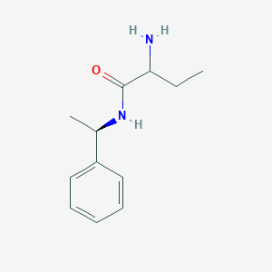 2-Amino-N-((R)-1-phenylethyl)butanamide