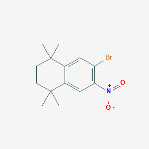 6-Bromo-1,1,4,4-tetramethyl-7-nitro-1,2,3,4-tetrahydronaphthalene