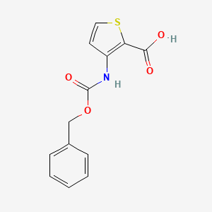 3-(((Benzyloxy)carbonyl)amino)thiophene-2-carboxylic acid