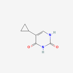 molecular formula C7H8N2O2 B1353297 5-Cyclopropyluracil CAS No. 59698-20-3
