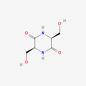 (3S,6S)-3,6-Bis(hydroxymethyl)piperazine-2,5-dione
