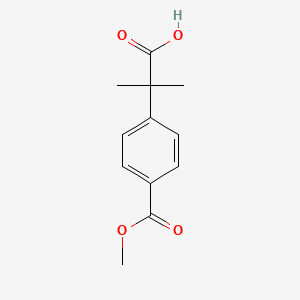 2-[4-(Methoxycarbonyl)phenyl]-2-methylpropanoic acid