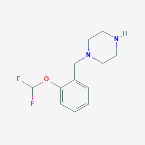 1-(2-(Difluoromethoxy)benzyl)piperazine