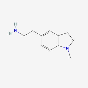 2-(1-Methylindolin-5-yl)ethan-1-amine