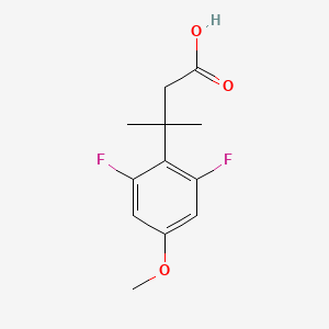 3-(2,6-Difluoro-4-methoxyphenyl)-3-methylbutanoic acid