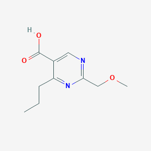 2-(Methoxymethyl)-4-propylpyrimidine-5-carboxylic acid