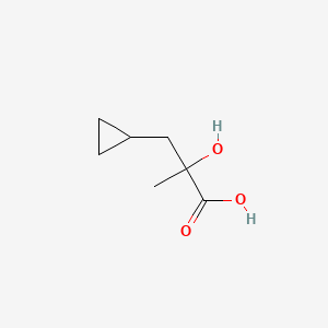 3-Cyclopropyl-2-hydroxy-2-methylpropanoic acid