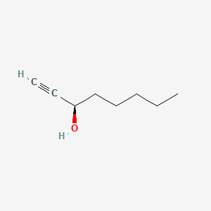 molecular formula C8H14O B1353312 (R)-(+)-1-Octyn-3-ol CAS No. 32556-70-0