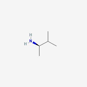 molecular formula C5H13N B1353313 (R)-(-)-2-Amino-3-methylbutane CAS No. 34701-33-2