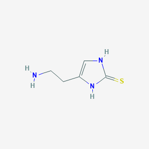 4-(2-aminoethyl)-1H-imidazole-2-thiol