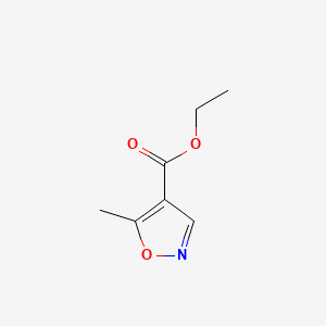 molecular formula C7H9NO3 B1353320 Ethyl 5-methylisoxazole-4-carboxylate CAS No. 51135-73-0