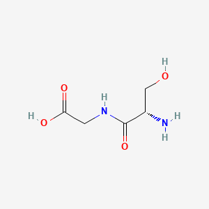 molecular formula C5H10N2O4 B1353324 Ser-gly CAS No. 687-63-8