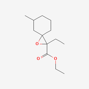 Ethyl 2-ethyl-5-methyl-1-oxaspiro[2.5]octane-2-carboxylate