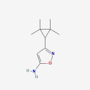 3-(2,2,3,3-Tetramethylcyclopropyl)isoxazol-5-amine