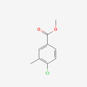 molecular formula C9H9ClO2 B1353337 Methyl 4-chloro-3-methylbenzoate CAS No. 91367-05-4