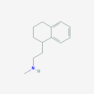 n-Methyl-2-(1,2,3,4-tetrahydronaphthalen-1-yl)ethan-1-amine