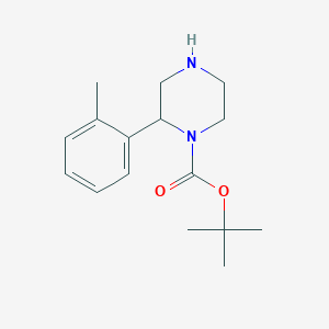 tert-Butyl 2-(o-tolyl)piperazine-1-carboxylate